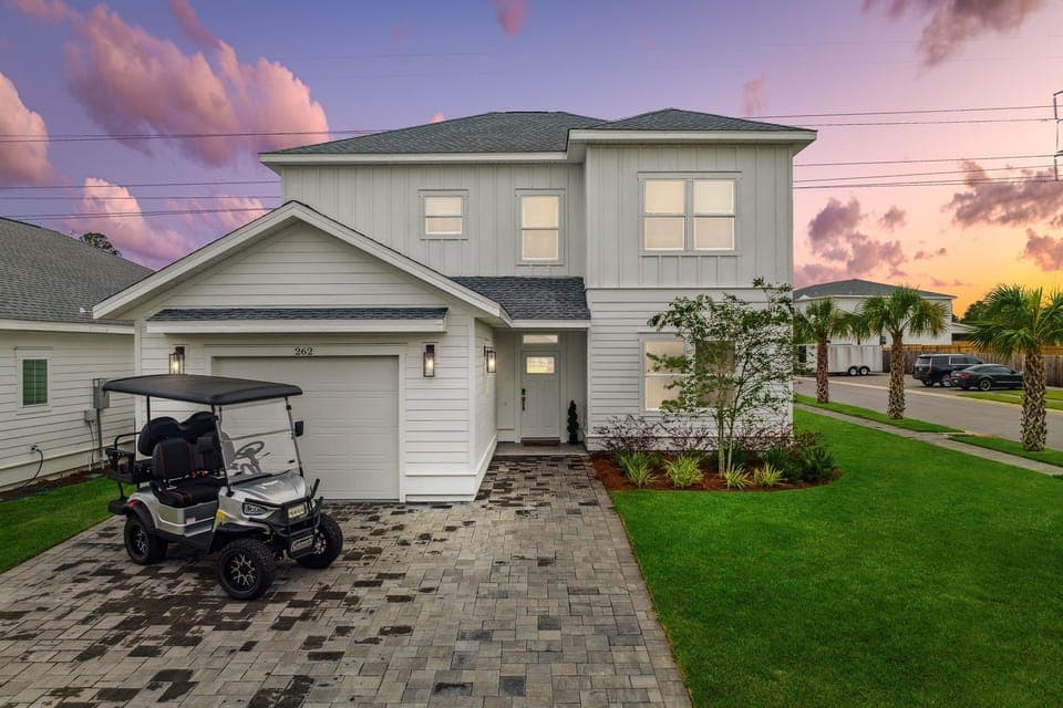 Front Exterior Night View