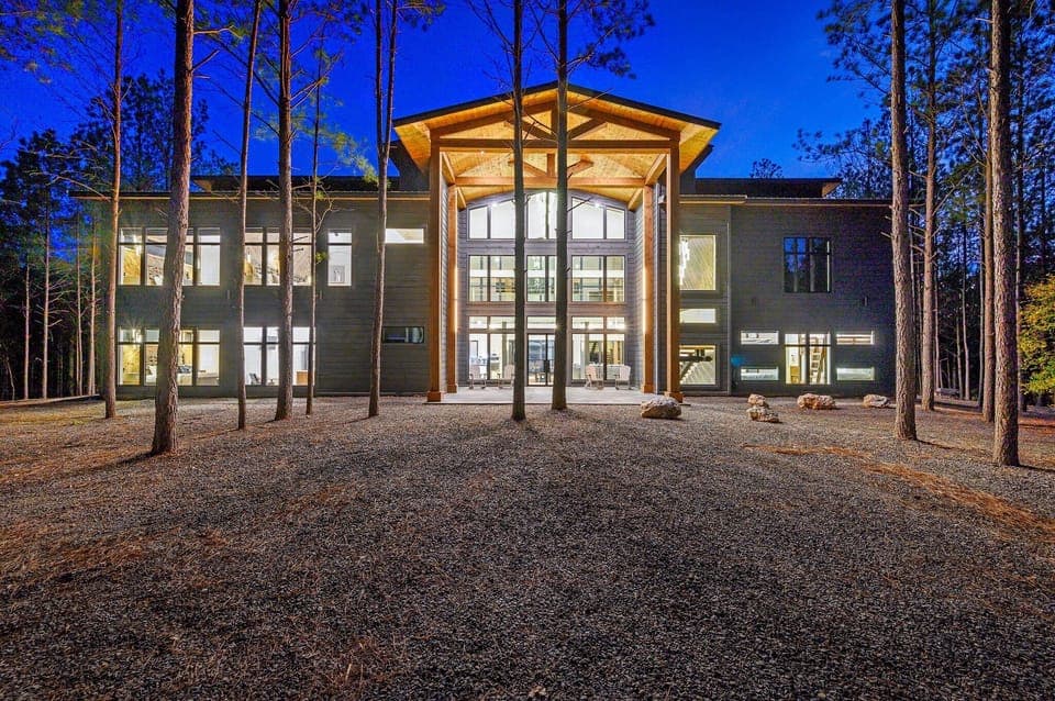 Twilight Front Entrance