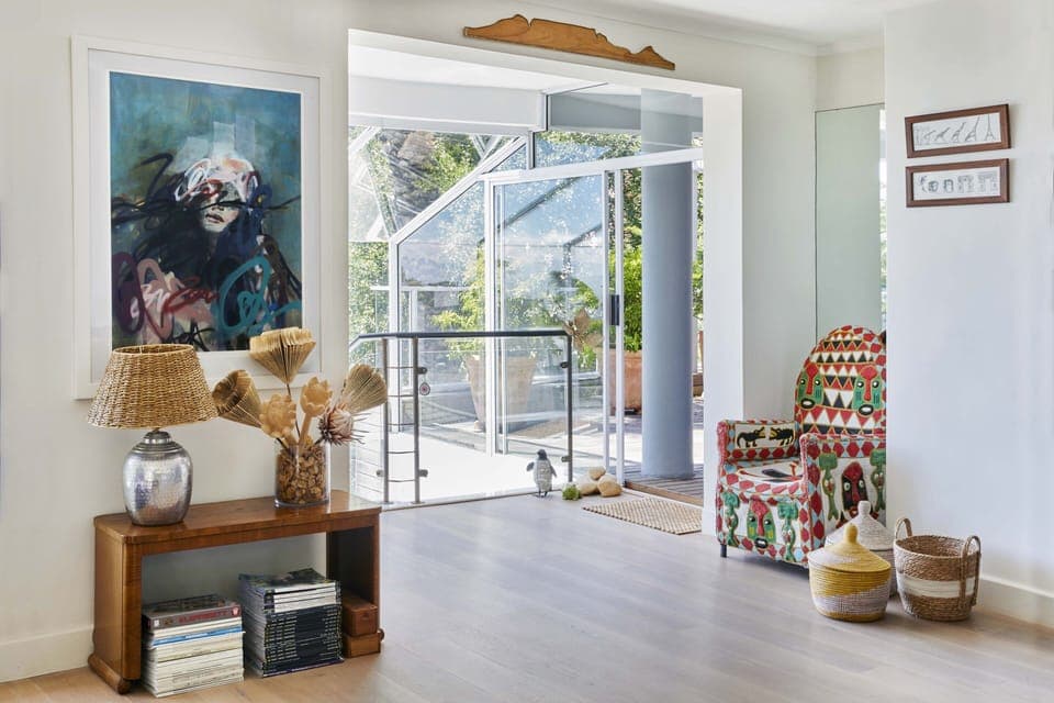 entrance to main house from street