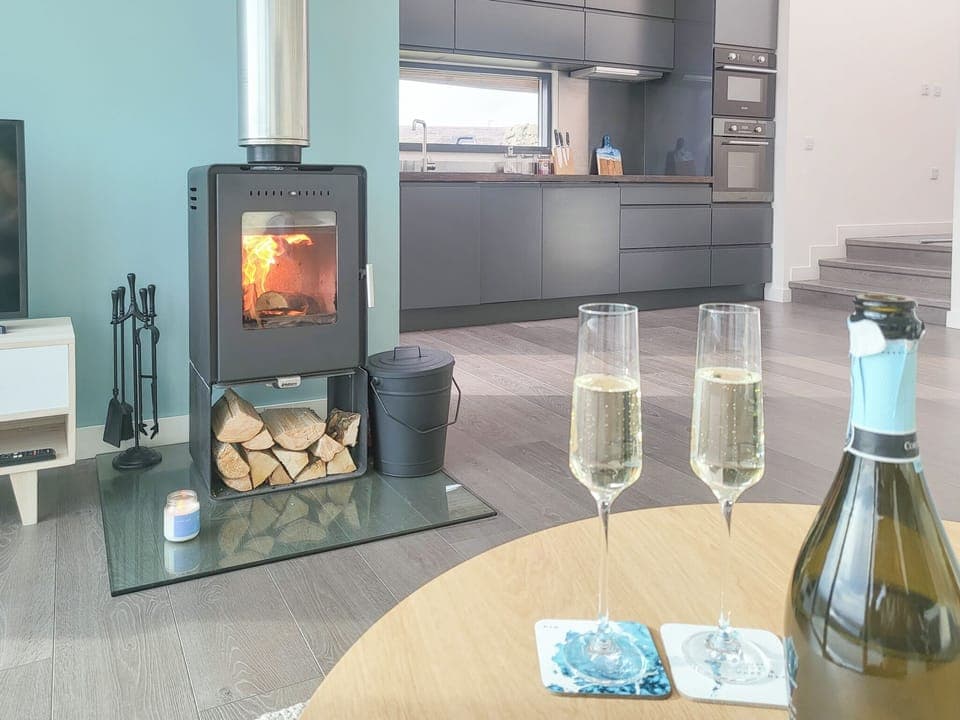 Wood burner | The Summer House, Achmore, Isle of Lewis