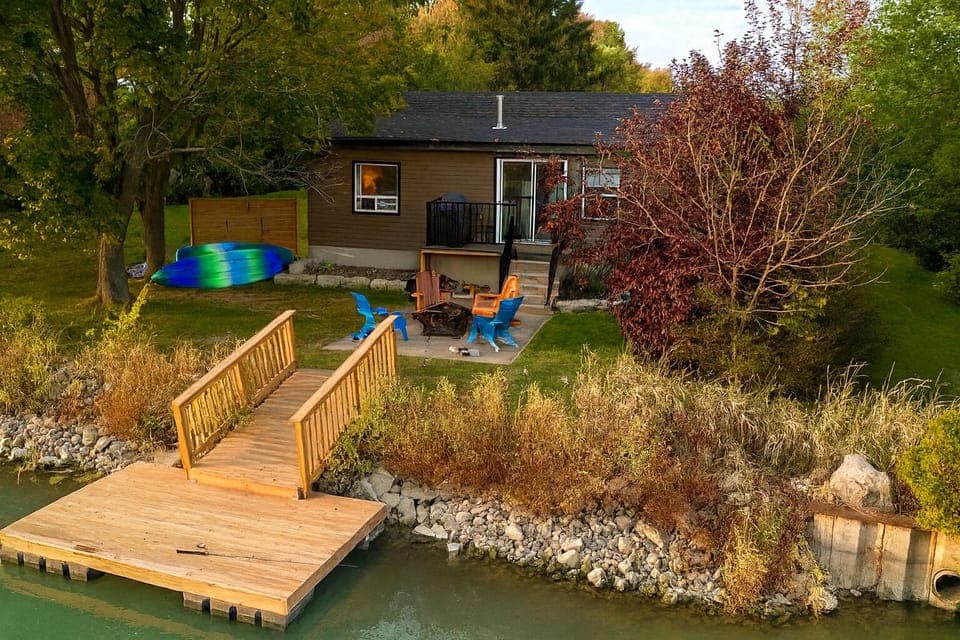 The Creekside Cottage - where adventure meets relaxation. 