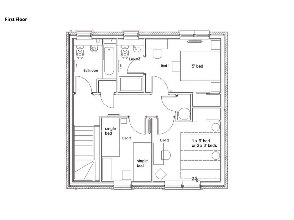 Floor plan | Grant Crescent, Dornoch