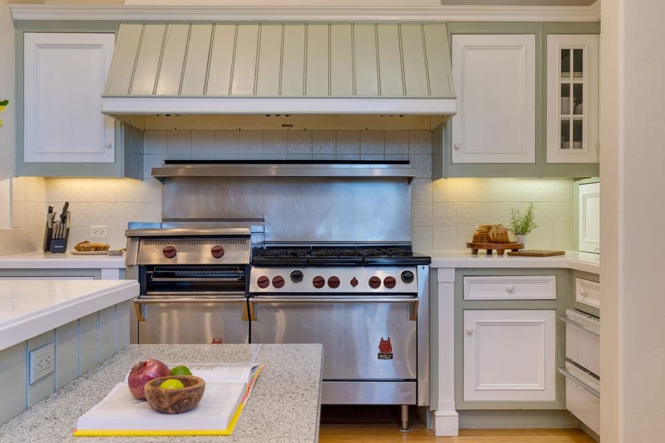 Gourmet appliances.