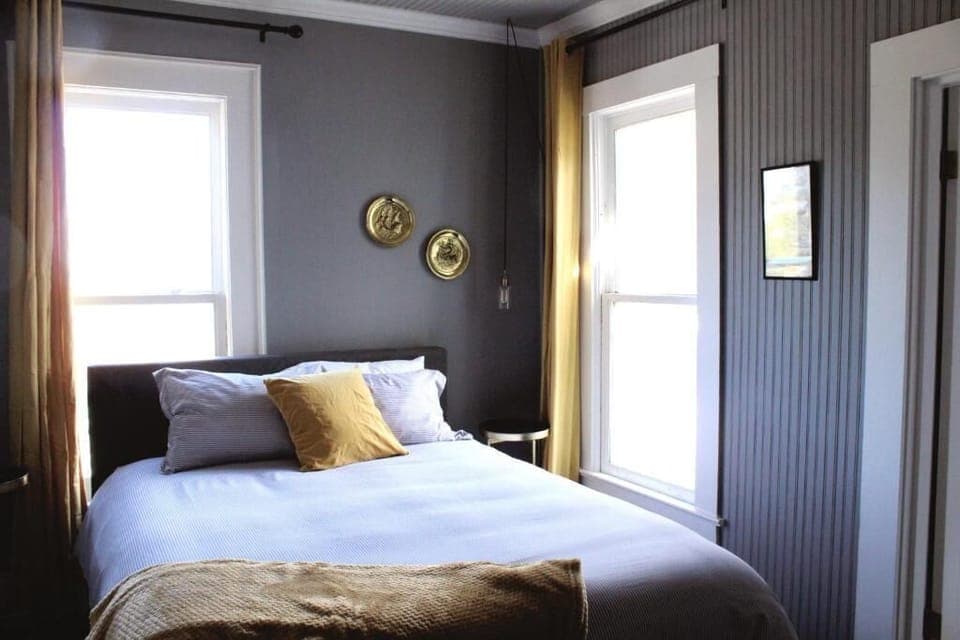 Sink into crisp linens and wake up to sunlight.