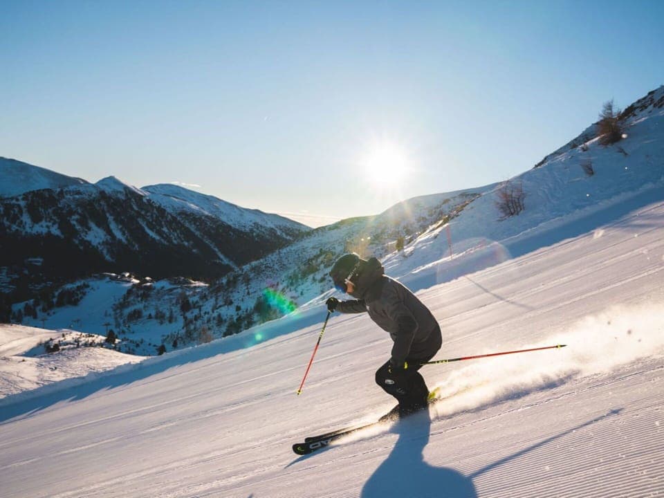 Sky, Mountain, Snow, Sports Equipment, Cloud, Slope, Winter Sport