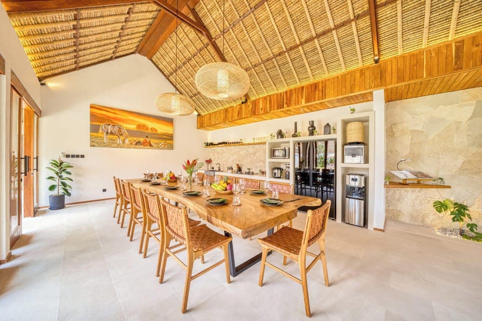 Fully equipped for hosting and dining