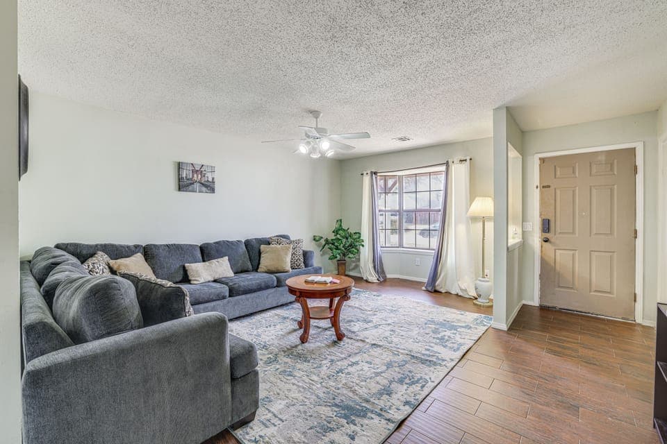 Rogers Vacation Rental | 4BR | 3BA | 1,894 Sq Ft | 2 Minor Steps to Enter