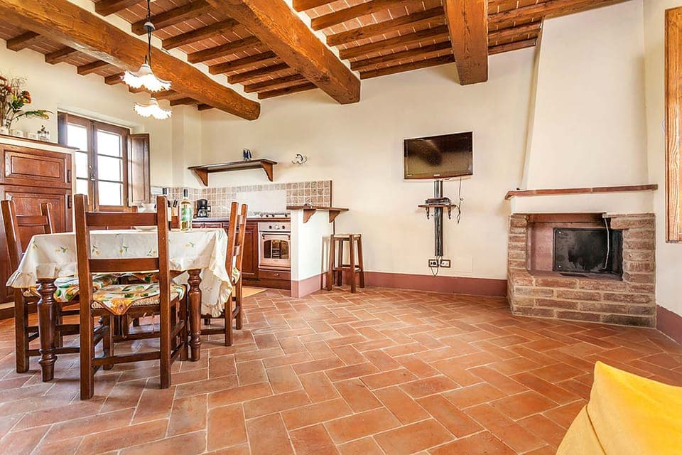 Kitchen and dining area