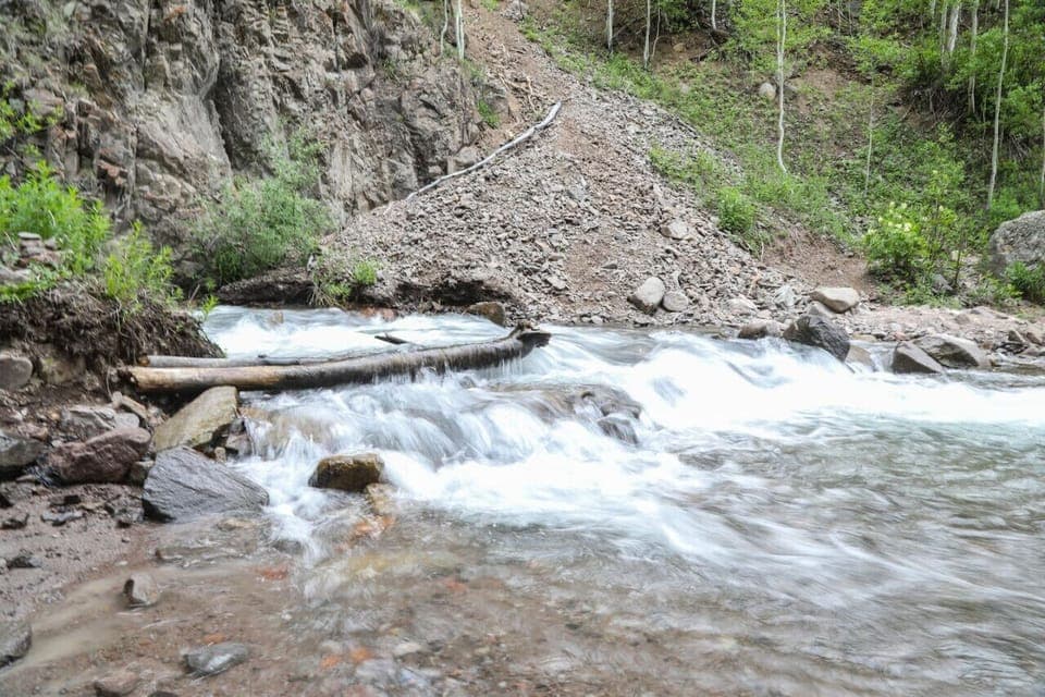 River crossings on the trails