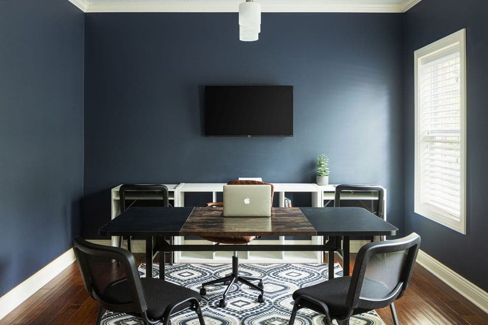 Office and poker room