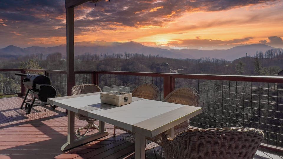 View of the Great Smoky Mountain National Park