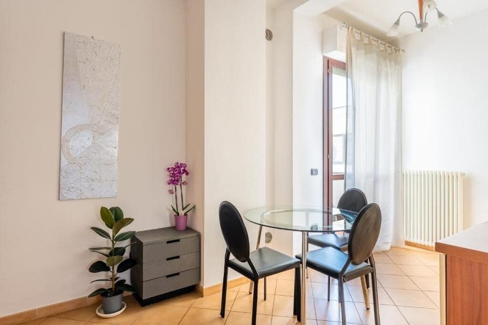 kitchen with access to the terrace