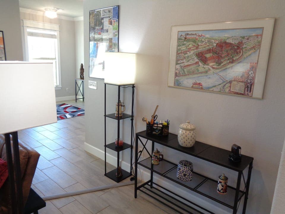 From living room looking toward the main entrance.