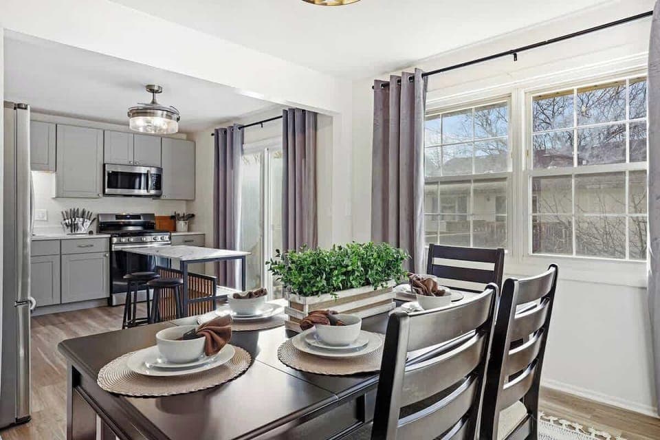 At the dining table, you relish each bite. A delightful meal's aroma fills the air, and the warm ambiance turns every moment into a celebration of good food and company.