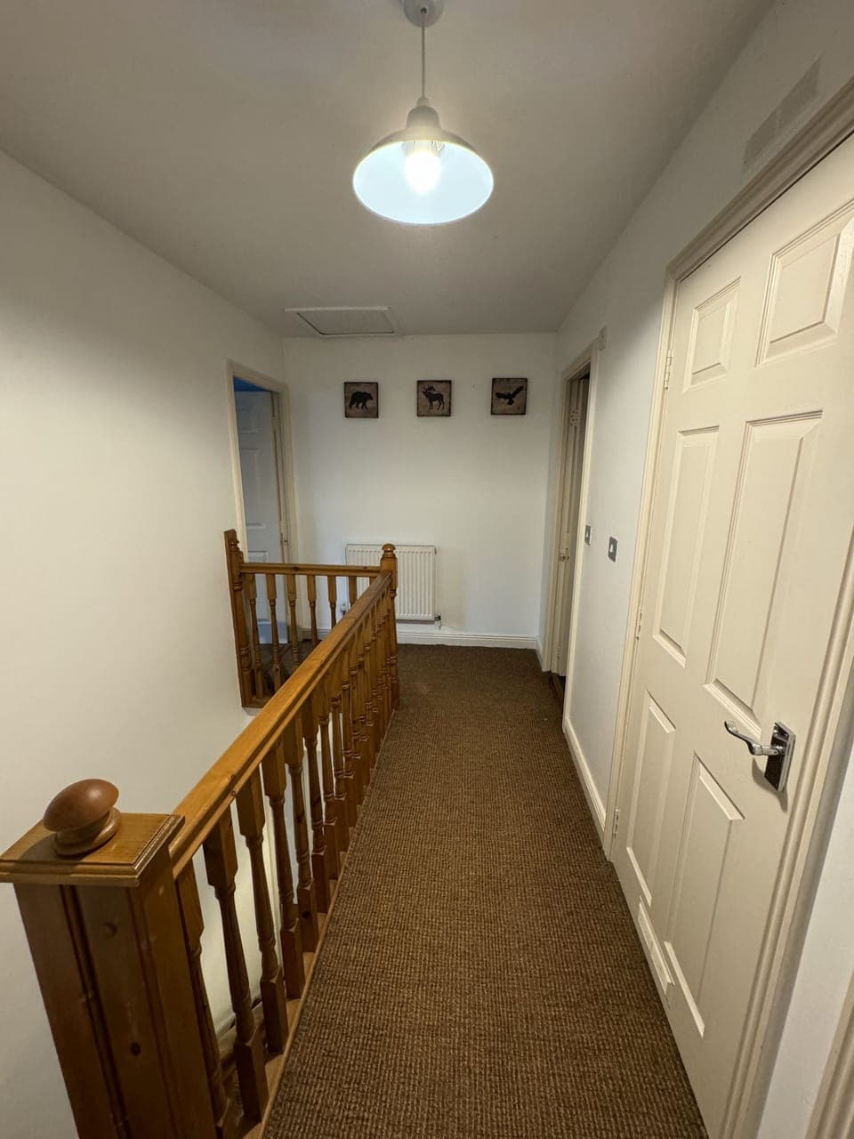 Top floor landing to Bedrooms 2 and 3