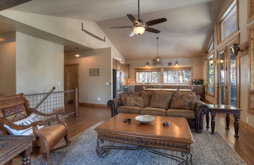 Open living room