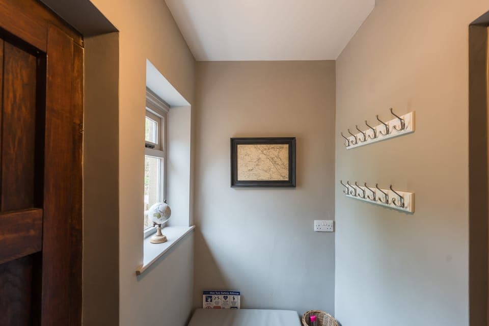 back door and boot room