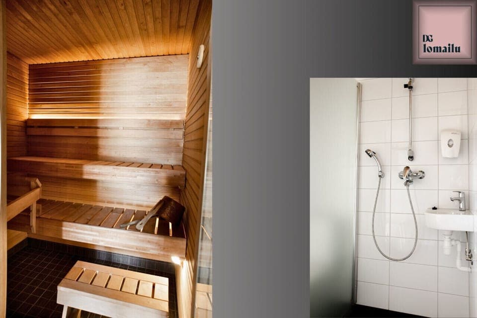 Sauna ja suihku