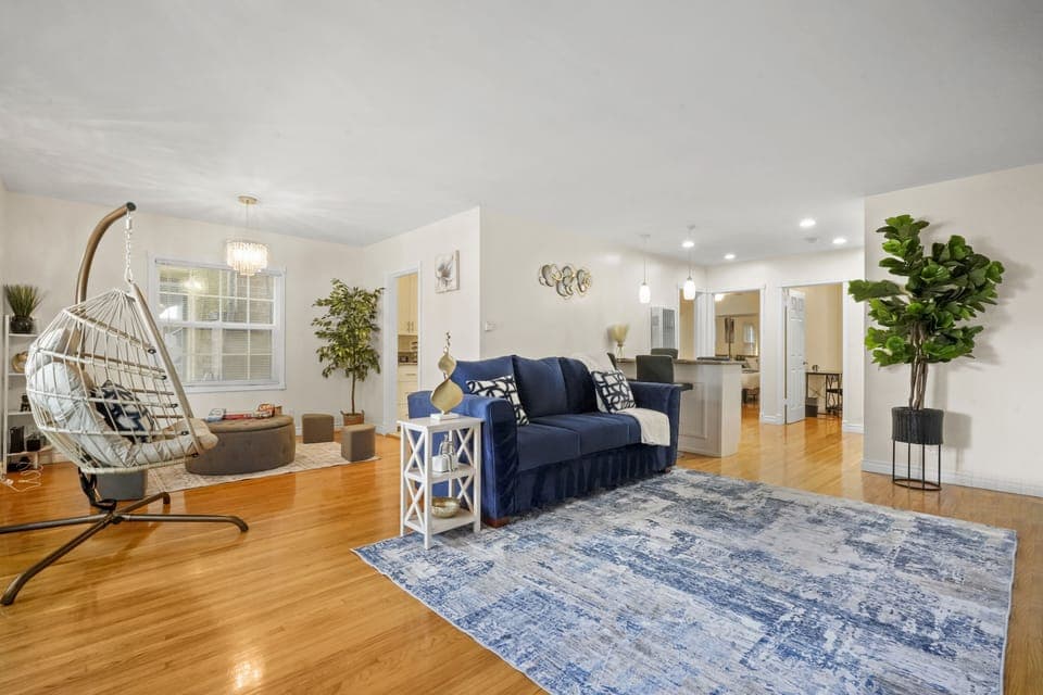 Spacious and Open Floor Living Area