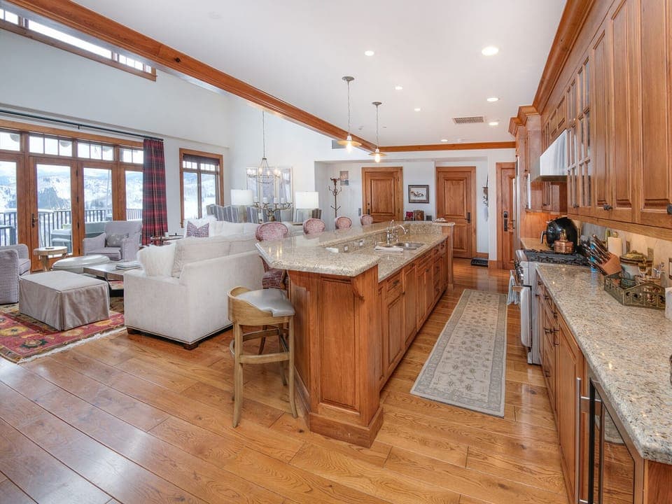Kitchen view 1