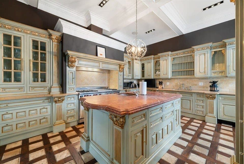 Bright, clean kitchen designed for everyday cooking, w/ plenty of prep space and a functional layout.