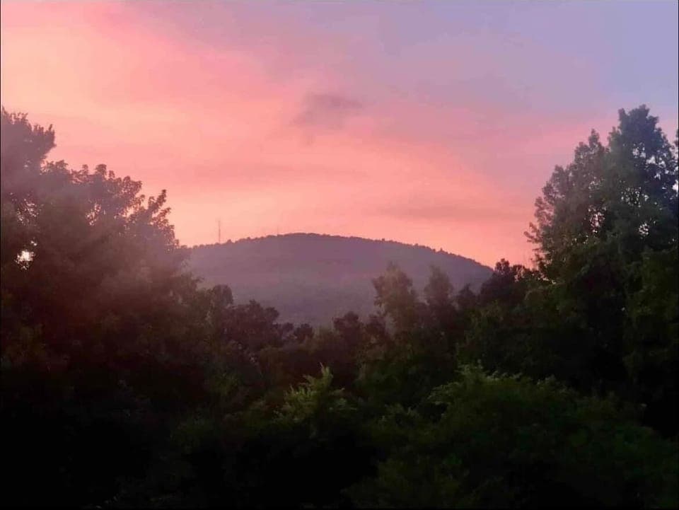 Porch view of Eagle Mountain 