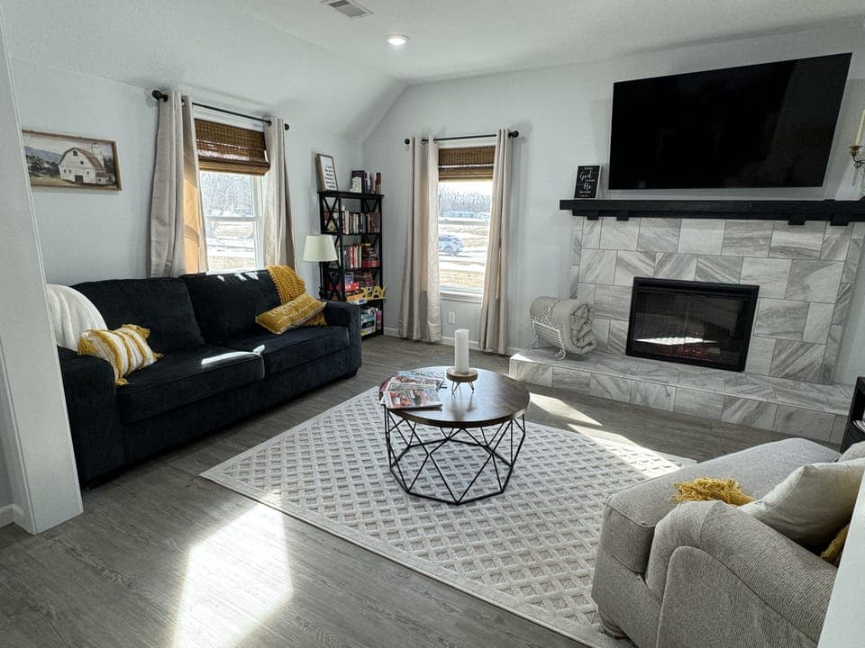 Living Room with Sofa Bed