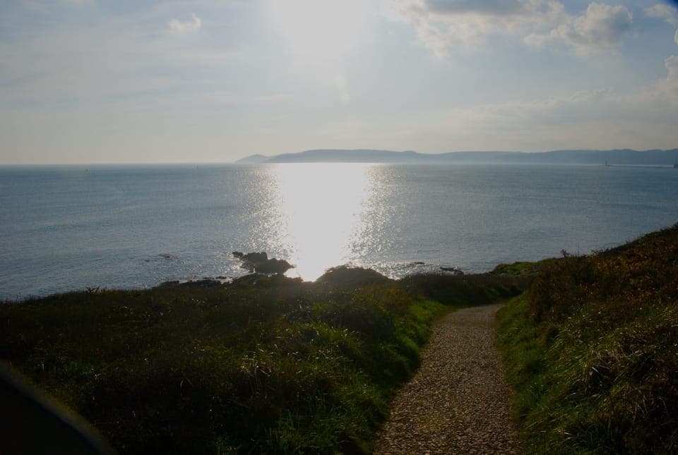 Returning home one evening on the coastal path. Safe and beautiful.
