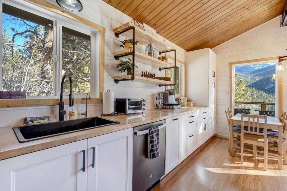 Discover culinary delights in our fully equipped kitchen, poised and ready for your favorite recipes. Unleash your inner chef and savor the joy of home-cooked meals during your stay.