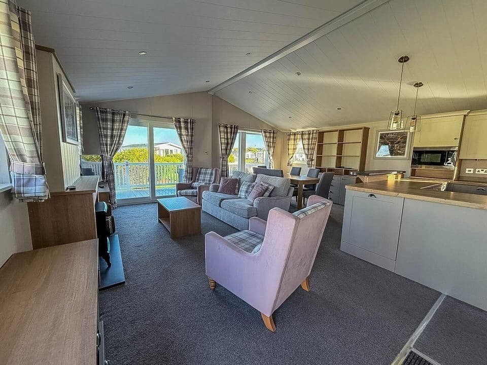 Stunning interior with modern furnishings