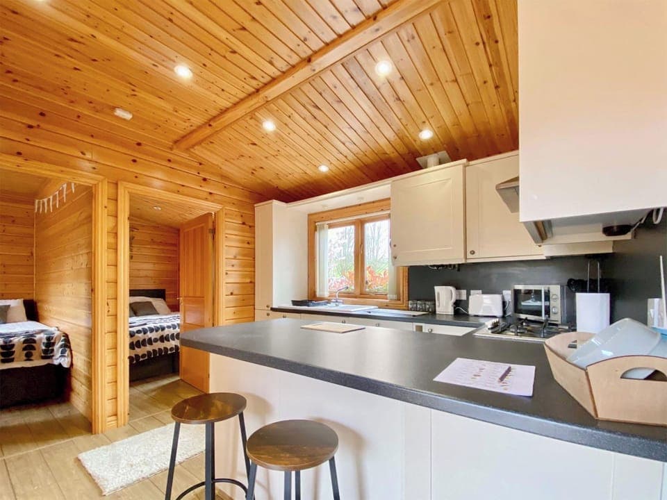 Kitchen | Pine Lodge - Pinecone Lodges, Camerton, near Bath