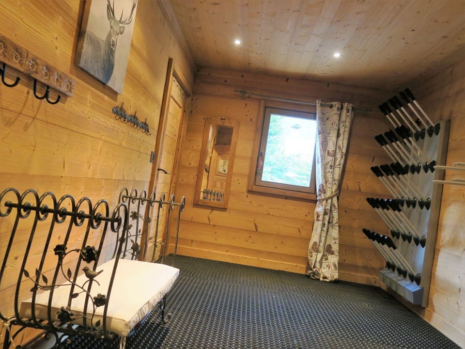 Boot room on ground floor.