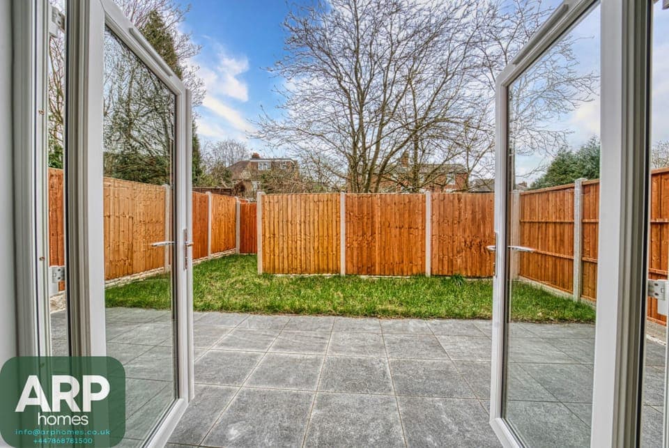 Private fenced garden with patio for morning coffee or BBQs.