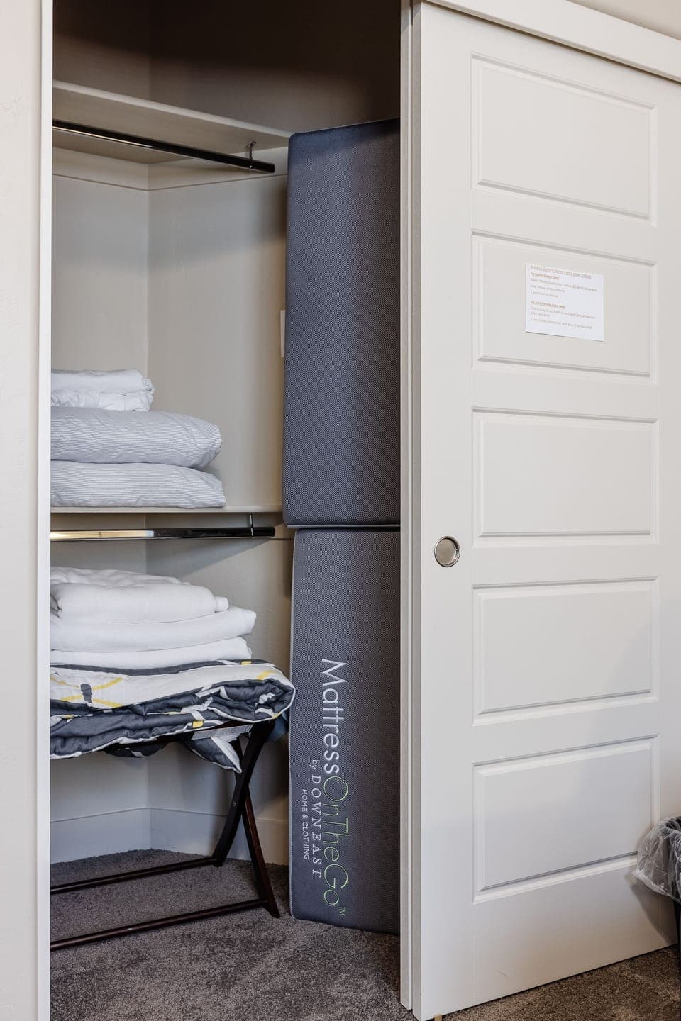 Bedding for Futon and Portable Foam Beds