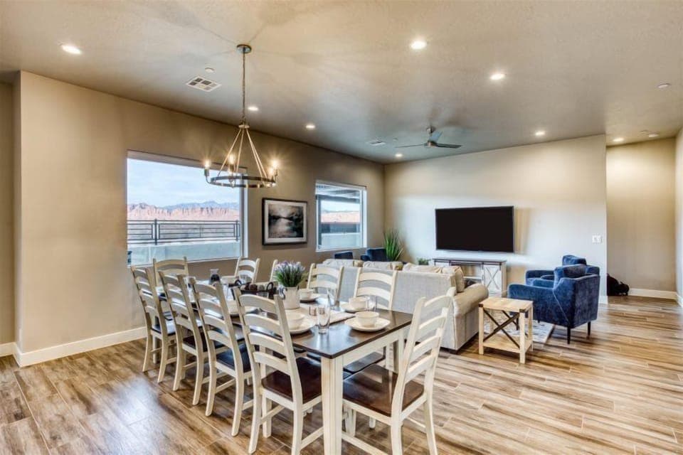 Dining and Living Area