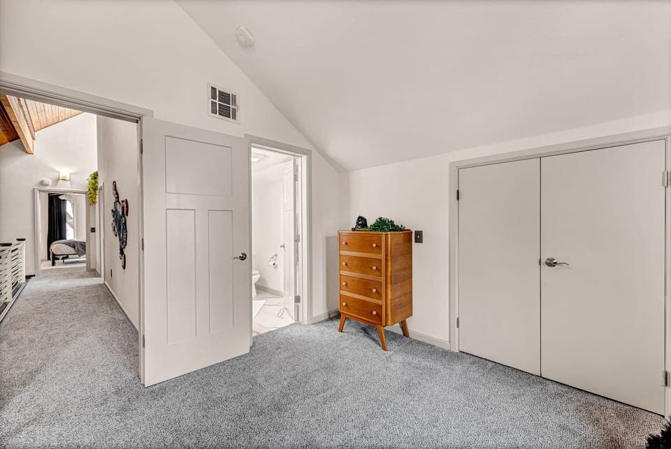 More storage space if you need to pack away your luggage!