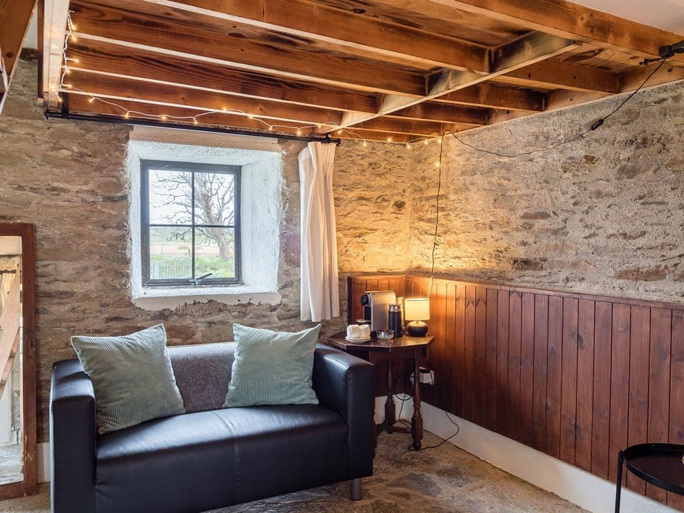 Seating area with coffee station Ventry Farm Rainbow Cottages Ventry County Kerry Ireland