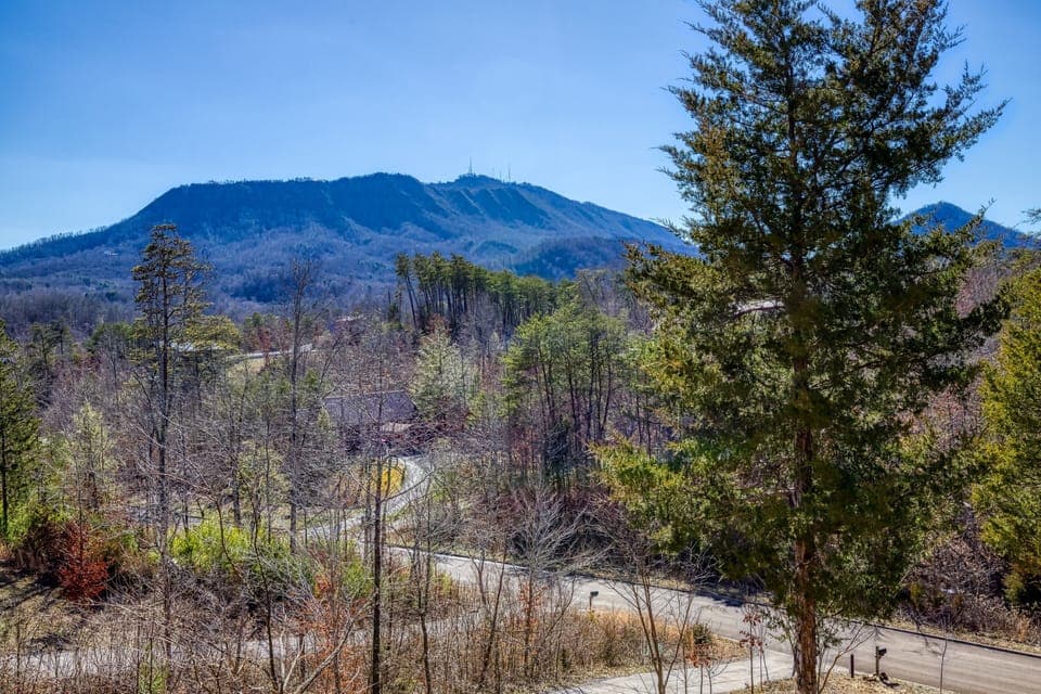 Pigeon Forge Cabin "Magic Views" - Mountain views from deck