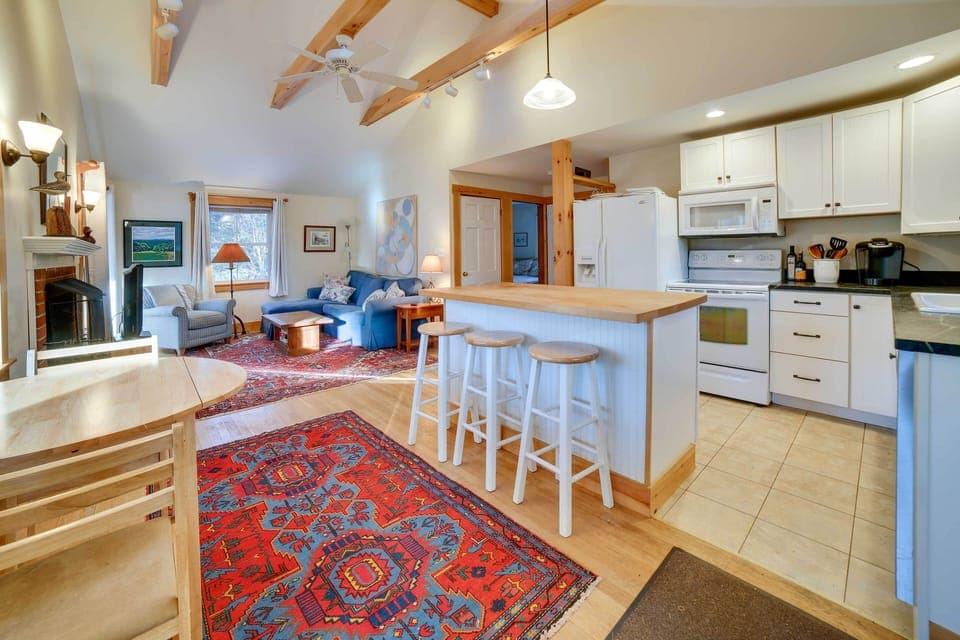 Kitchen/Living Area | Main Level | Central Heating | Open Floor Plan