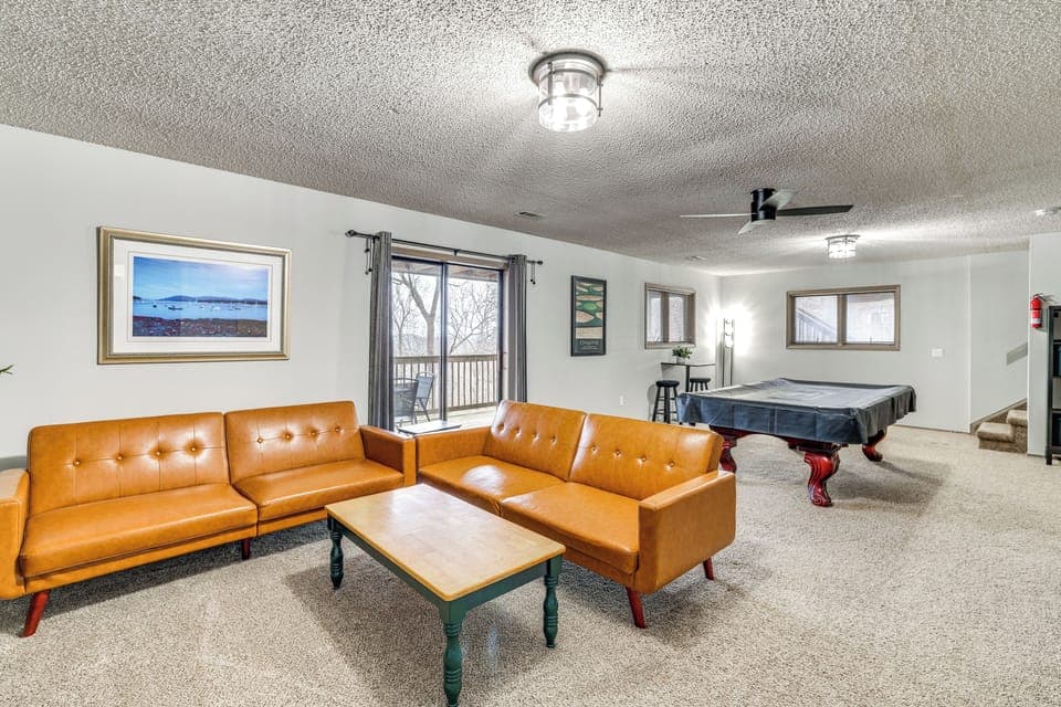 Holiday Island Vacation Rental | 4BR | 3BA | 2,547 Sq Ft | Stairs Required