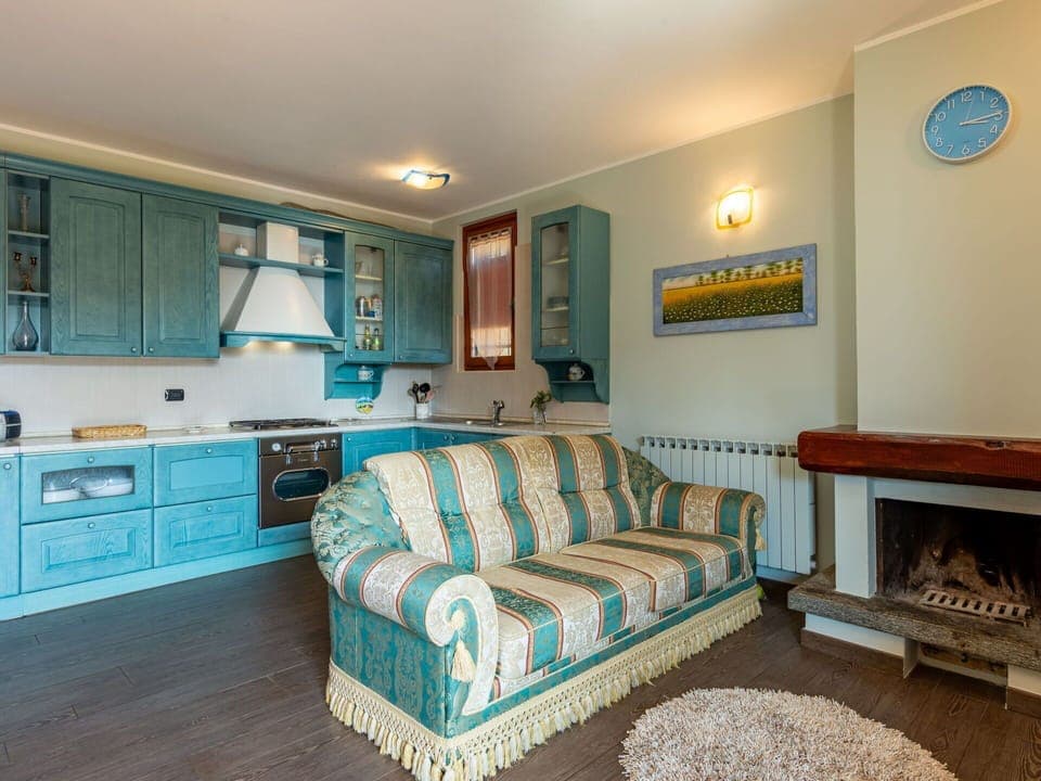 Furniture, Cabinetry, Couch, Azure, Picture Frame, Living Room, Wood, Comfort, Interior Design, Floor