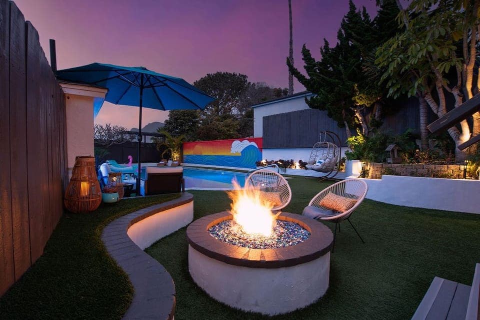 Gather 'round the fire pit and let the flames warm your spirit. Share stories and laughter under the starlit sky.