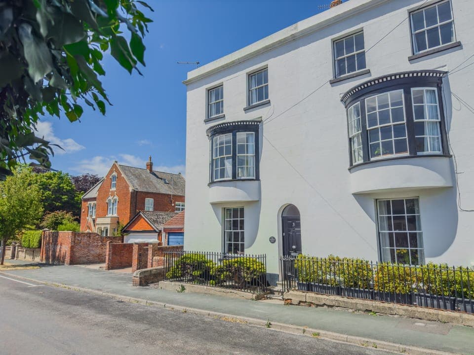 Outside Georgian House