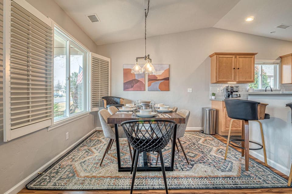 From holiday dinners to everyday meals, this dining room is where memories are made. made during shared meals