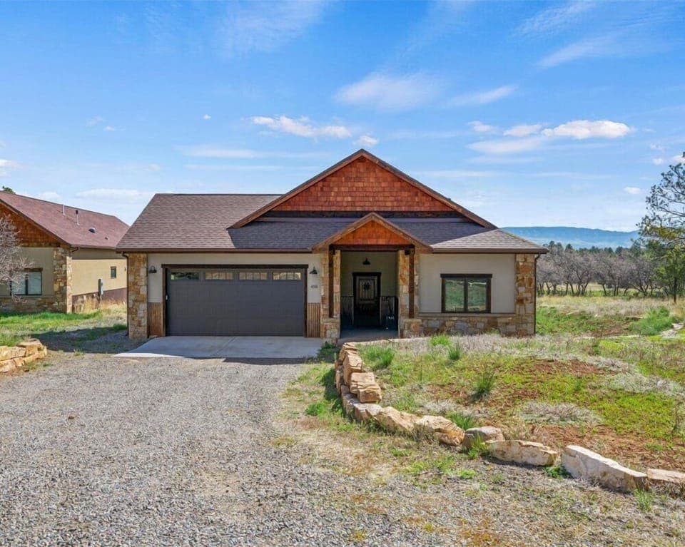 Newer build includes garage parking for added convenience.