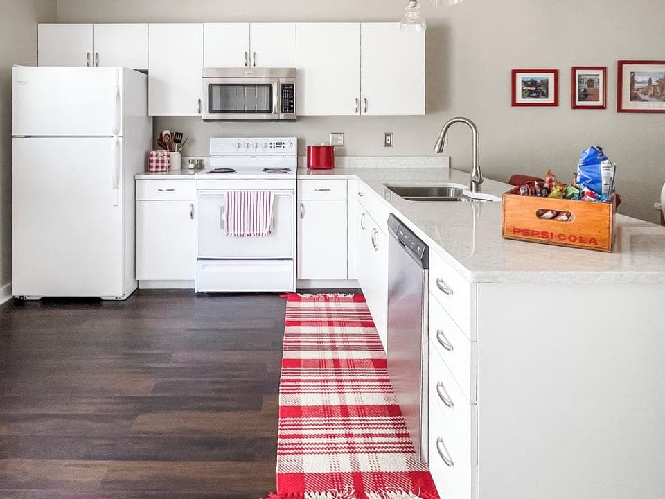 Hoosier hospitality throughout our home.