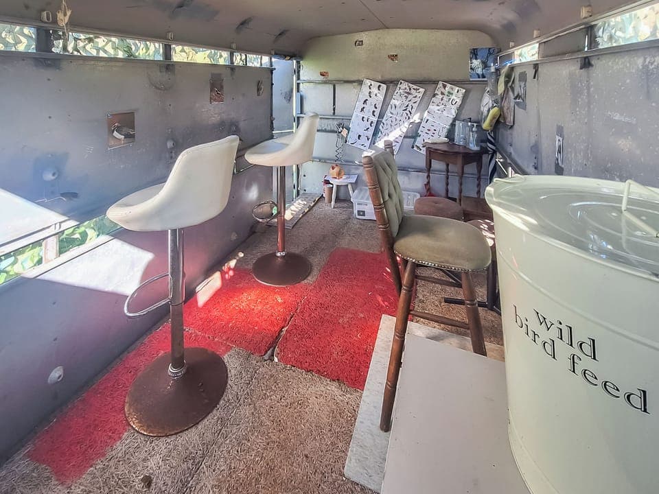 Watch numerous species of bird on the feeders from the bird hide in the private meadow below Glen Y Nant | Glen Y Nant, New Radnor, near Presteigne