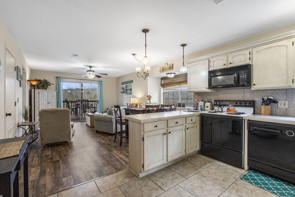 Relax and unwind in style in your beautifully decorated living area