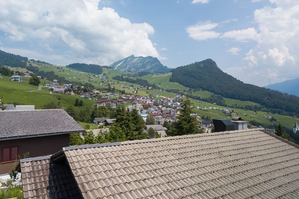 View on Leistchamm Mountain