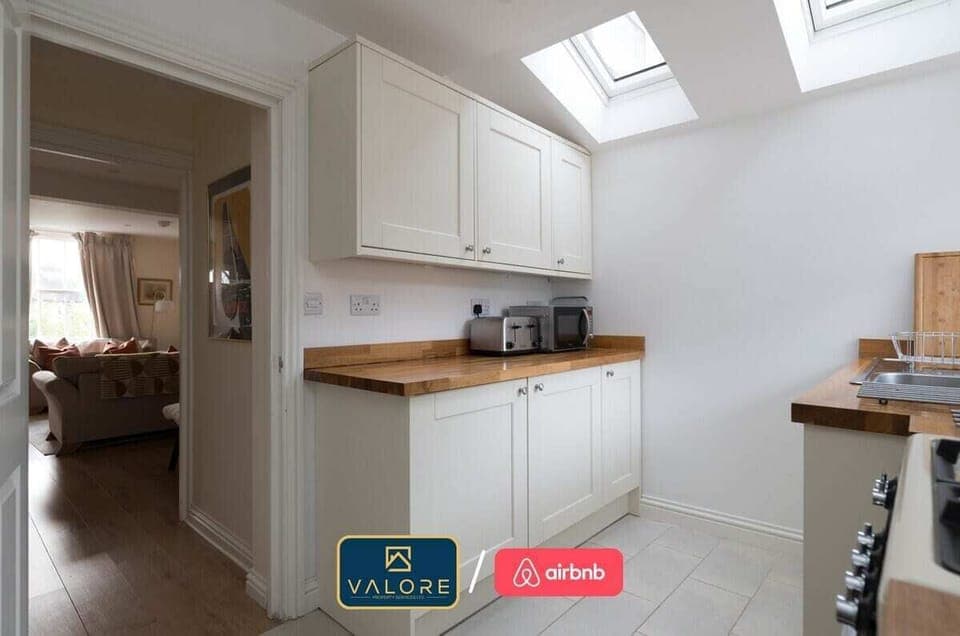 Kitchen at Valore Property Services Short Lets & Serviced Accommodation